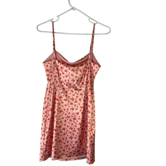 Urban Outfitters NWT Women's Size Medium Butterfly Slip Mini Dress - Picture 6 of 10